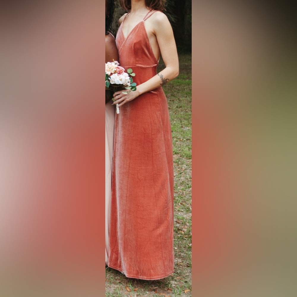 Dusty Rose Lulu’s Maxi Dress Brand New